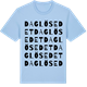 Blue Soul t-shirt med Daglösedet ordlek t-shirt