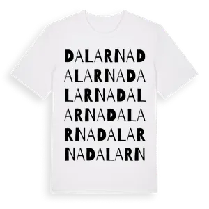 Dalarna ordlek t-shirt – ekologisk bomull t-shirt från Pinshirt