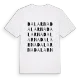 Dalarna ordlek t-shirt
