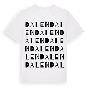 Dalen ordlek t-shirt – ekologisk bomull t-shirt från PinShirt