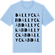 Blue Soul t-shirt med Dallyckan ordlek t-shirt