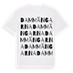 Dammängarna ordlek t-shirt