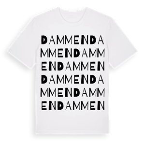 Dammen ordlek t-shirt – ekologisk bomull t-shirt från PinShirt