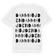 Dammhöjden ordlek t-shirt