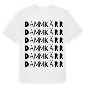 Dammkärr ordlek t-shirt – ekologisk bomull t-shirt från PinShirt
