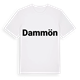 Dammön fetstil t-shirt