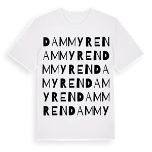 Dammyren ordlek t-shirt – ekologisk bomull t-shirt från PinShirt