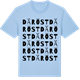 Blue Soul t-shirt med Där öst ordlek t-shirt