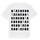Därnord ordlek t-shirt