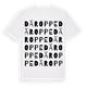 Däroppe ordlek t-shirt