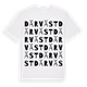 Därväst ordlek t-shirt