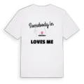 Någon i Därväst älskar mig t-shirt