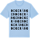Blue Soul t-shirt med Degerängen ordlek t-shirt
