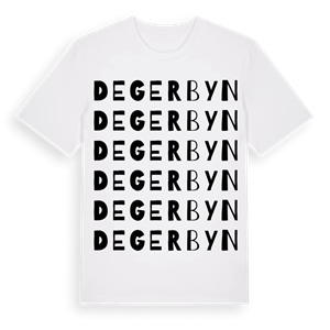 Degerbyn ordlek t-shirt – ekologisk bomull t-shirt från PinShirt