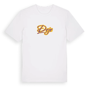 Deje baseball t-shirt – ekologisk bomull t-shirt från PinShirt