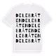 Delebråten ordlek t-shirt