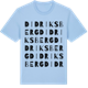 Blue Soul t-shirt med Didriksberg ordlek t-shirt