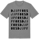 Mid Heather Gray t-shirt med Djupfors ordlek t-shirt