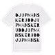 Djupmanskerud ordlek t-shirt