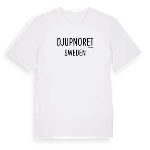 Djupnoret i Sverige t-shirt – ekologisk bomull t-shirt från Pinshirt