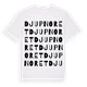 Djupnoret ordlek t-shirt