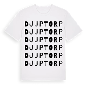 Djuptorp ordlek t-shirt – ekologisk bomull t-shirt från Pinshirt