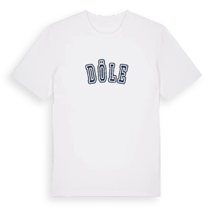 Döle college t-shirt – ekologisk bomull t-shirt från PinShirt