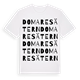 Domaresätern ordlek t-shirt