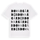 Domargården ordlek t-shirt