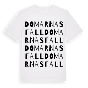 Domarnas fall ordlek t-shirt – ekologisk bomull t-shirt från PinShirt