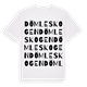 Dömleskogen ordlek t-shirt