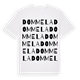 Dommela ordlek t-shirt