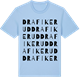 Blue Soul t-shirt med Drafikerud ordlek t-shirt