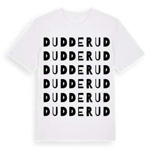 Dudderud ordlek t-shirt – ekologisk bomull t-shirt från PinShirt