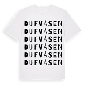 Dufvåsen ordlek t-shirt – ekologisk bomull t-shirt från PinShirt