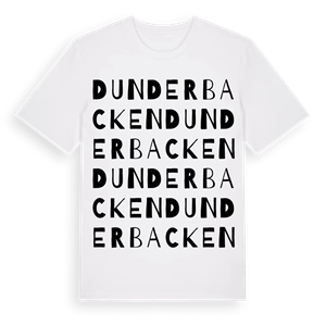 Dunderbacken ordlek t-shirt – ekologisk bomull t-shirt från PinShirt