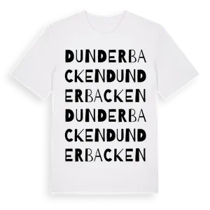 Dunderbacken ordlek t-shirt – ekologisk bomull t-shirt från Pinshirt