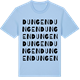 Blue Soul t-shirt med Dungen ordlek t-shirt