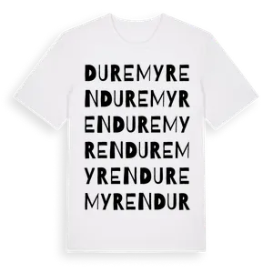 Duremyren ordlek t-shirt – ekologisk bomull t-shirt från Pinshirt