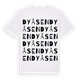 Dyåsen ordlek t-shirt
