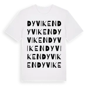 Dyviken ordlek t-shirt – ekologisk bomull t-shirt från Pinshirt
