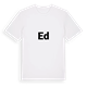 Ed fetstil t-shirt