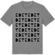 Mid Heather Gray t-shirt med Edet ordlek t-shirt