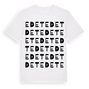 Edet ordlek t-shirt – ekologisk bomull t-shirt från PinShirt