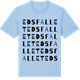 Blue Soul t-shirt med Edsfallet ordlek t-shirt