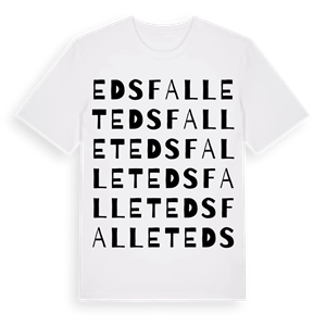 Edsfallet ordlek t-shirt – ekologisk bomull t-shirt från PinShirt