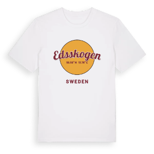 Edsskogen cirkel t-shirt – ekologisk bomull t-shirt från PinShirt