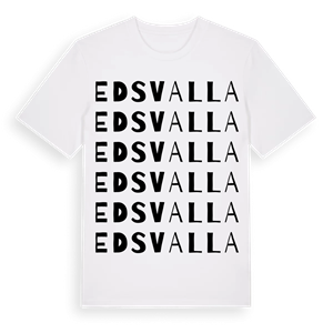 Edsvalla ordlek t-shirt – ekologisk bomull t-shirt från PinShirt