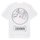 White t-shirt med Edsviken t-shirt