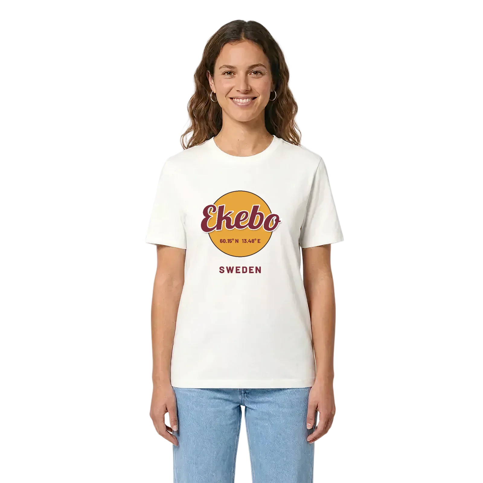 Ekebo cirkel t-shirt – White, i miljö
